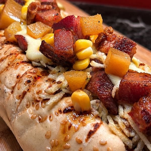 Hot dog cargado